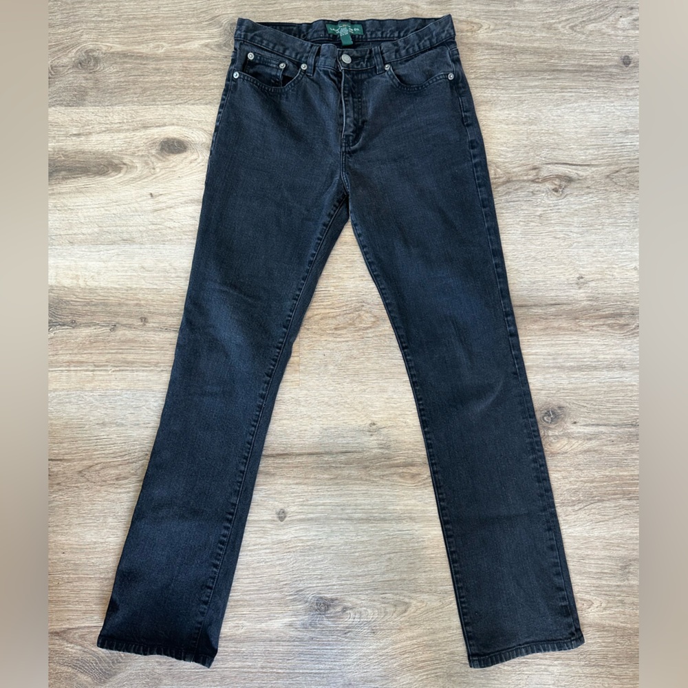 LRL Lauren Jeans Co. Ralph Lauren Black Jeans